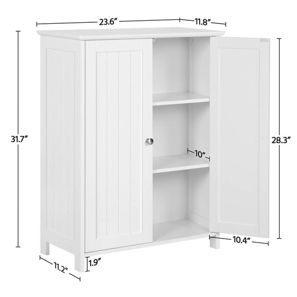 Bathroom Floor Storage Cabinet-Costoffs