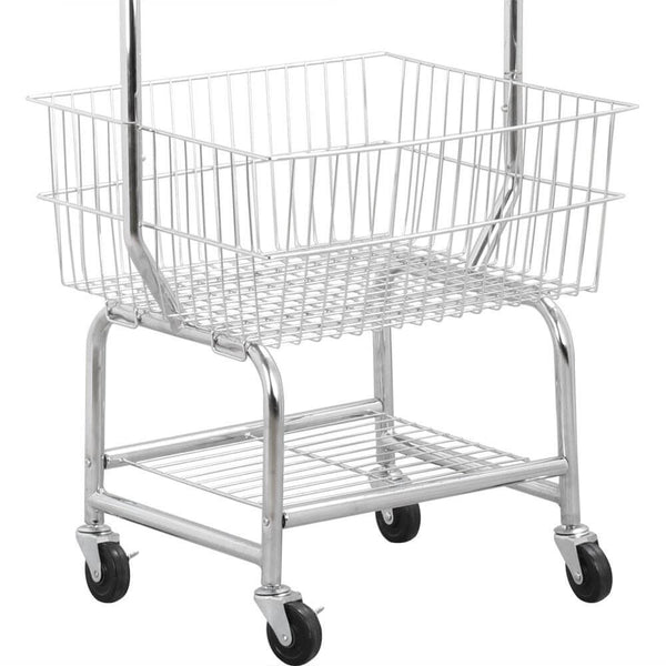 Laundry Bulter Rolling Laundry Cart-Costoffs