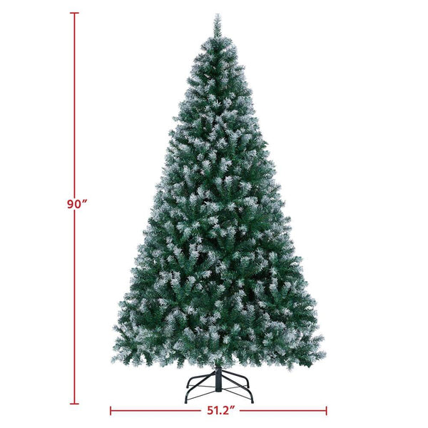 7.5' Frosted Christmas Tree-Costoffs