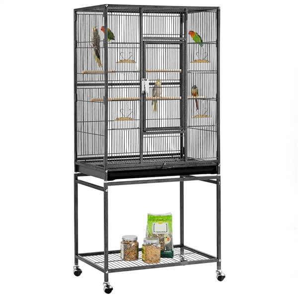 Large Parrot Cage with Stand