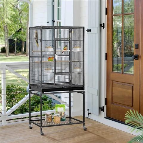 Large Parrot Cage with Stand