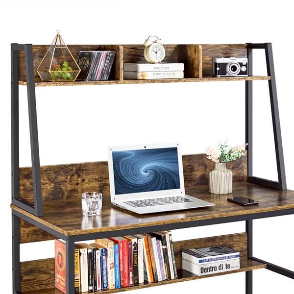 Desk With Book Shelf