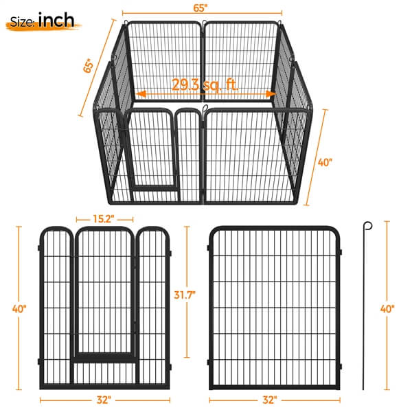 Extra large dog playpen best sale