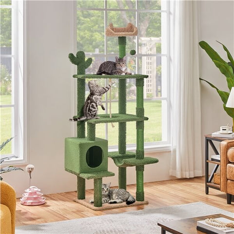 70.5″ H Cactus Cat Tree