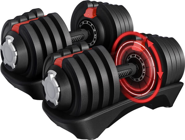 3-40LBS Quick-adjust Dumbbell