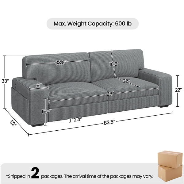 Costoffs 2-Seater Couch