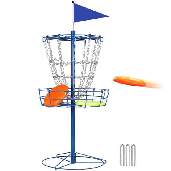Portable Disc Golf Basket Target-Costoffs