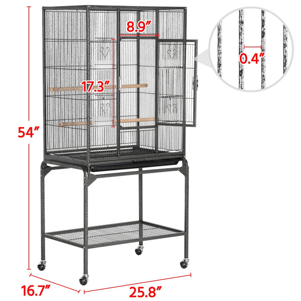 Large Bird Parrot Pet Cage With Stand