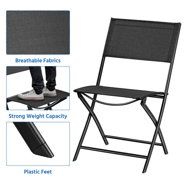 3 Piece Patio Table and Chair Set-Costoffs