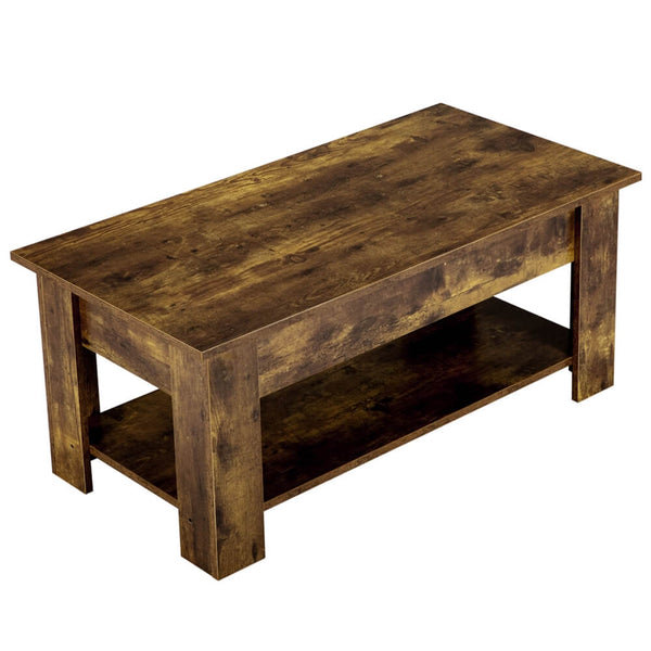 Rustic Lift Top Coffee Table -Costoffs