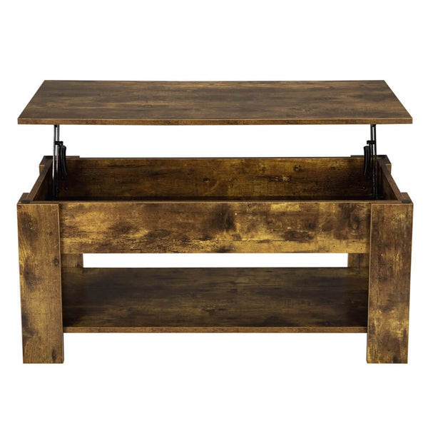 Rustic Lift Top Coffee Table -Costoffs