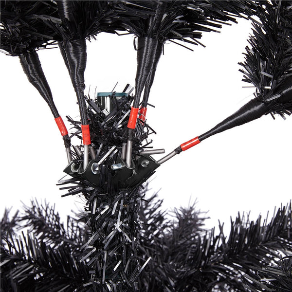 7.5’ Artificial Christmas Tree Black-Costoffs