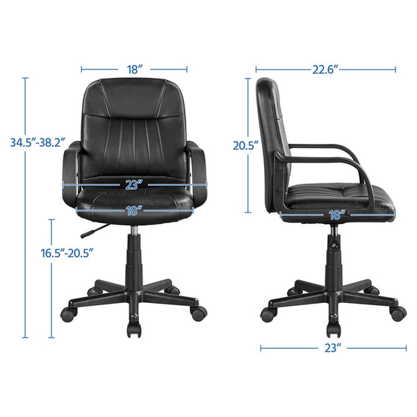 Swivel Chair Ergonomic Office Chair-Costoffs