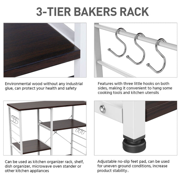 3- Tier Bakers Rack-Costoffs