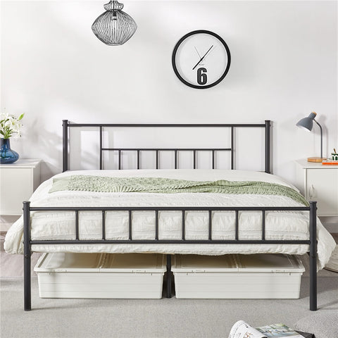 Basic Metal Bed Frame Queen-Costoffs