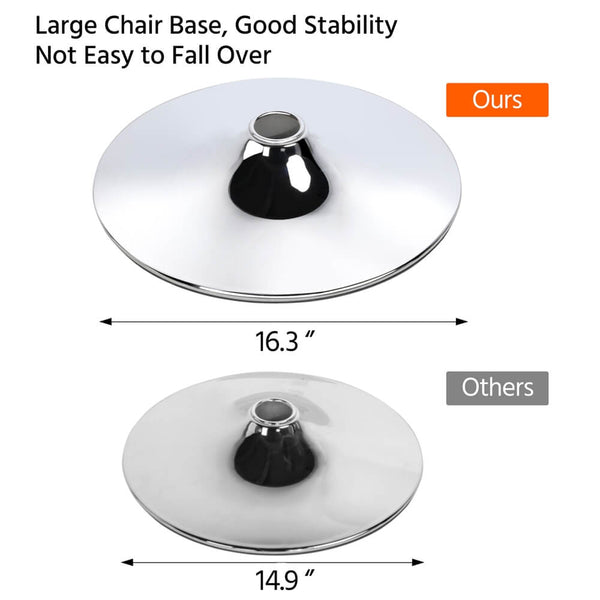 2PCS Adjustable Modern Kitchen Chairs Bar Stools-Costoffs