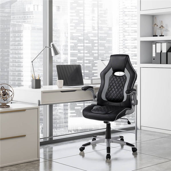 Artificial Leather Gaming Chair-Costoffs