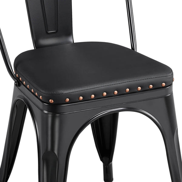 4pcs Dining Chairs Black-Costoffs