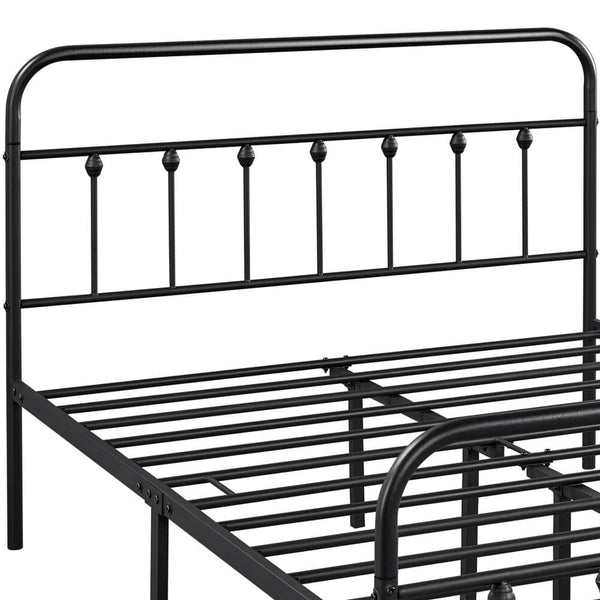 Vintage Metal Platform Bed Frame Full-Costoffs