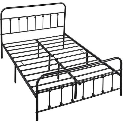 Vintage Metal Platform Bed Frame Full-Costoffs