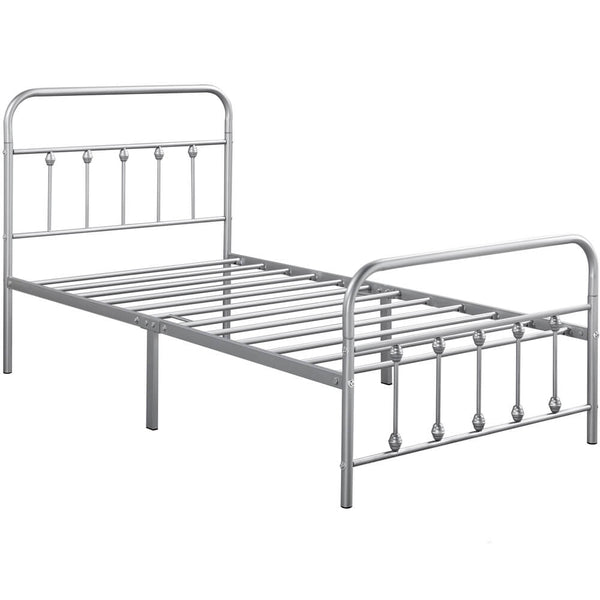 Vintage Metal Platform Bed Frame Twin-Costoffs