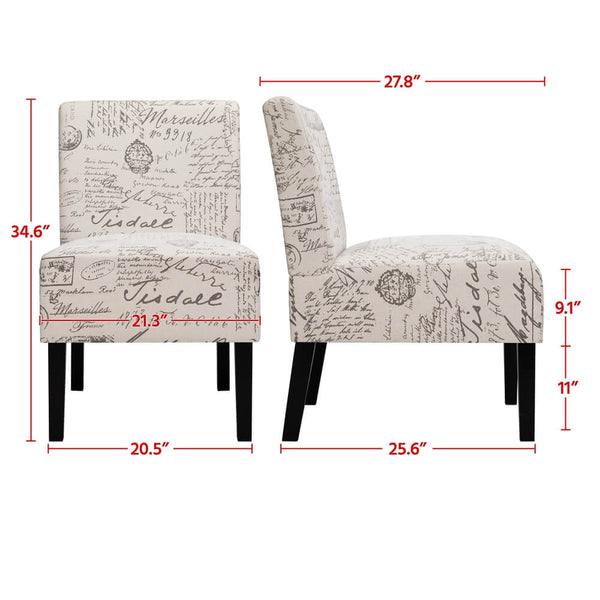Fabric Accent Chair-Costoffs