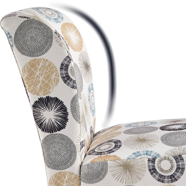 Fabric Accent Chair Side Chairs-Costoffs