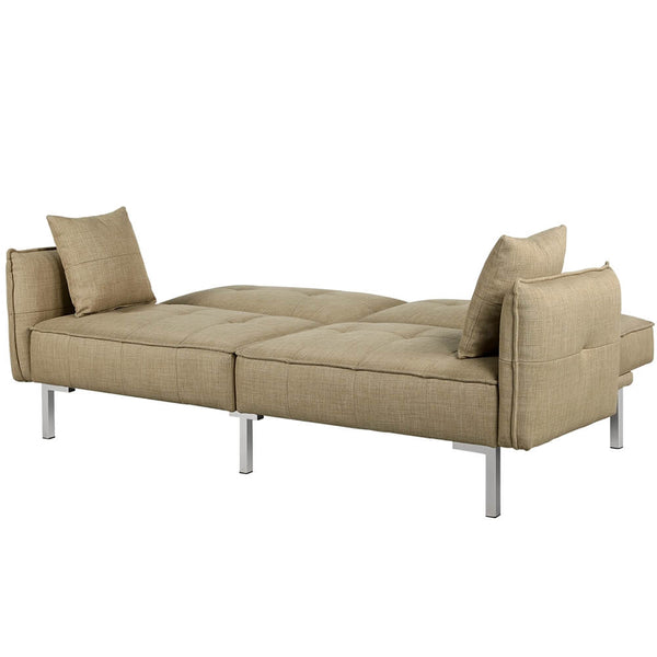 Futon Fabric Sofa Bed-Costoffs